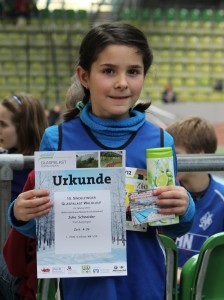 Julia Schneider: Siegerin in der WKU12