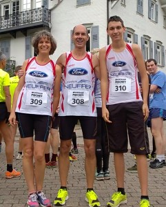 Katrin Hagen und Matthias Zelßmann am Start in Bad-Herrenalb
