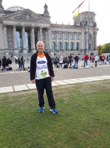 Michael Piske beim Berlin Marathon